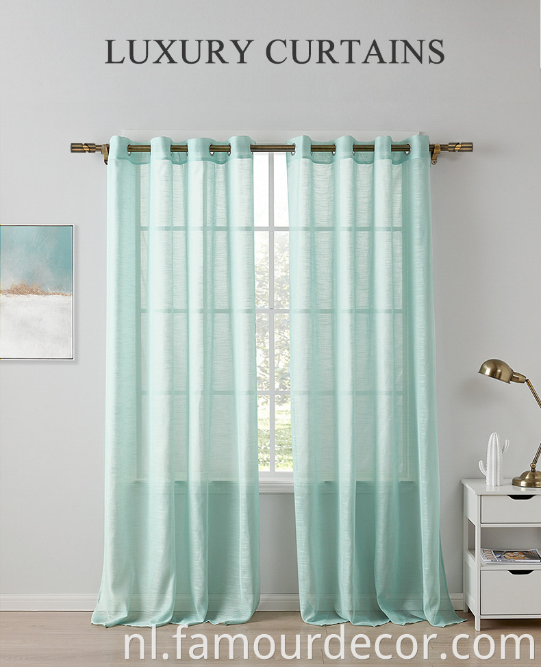 Three Colors Finial Curtain Pole